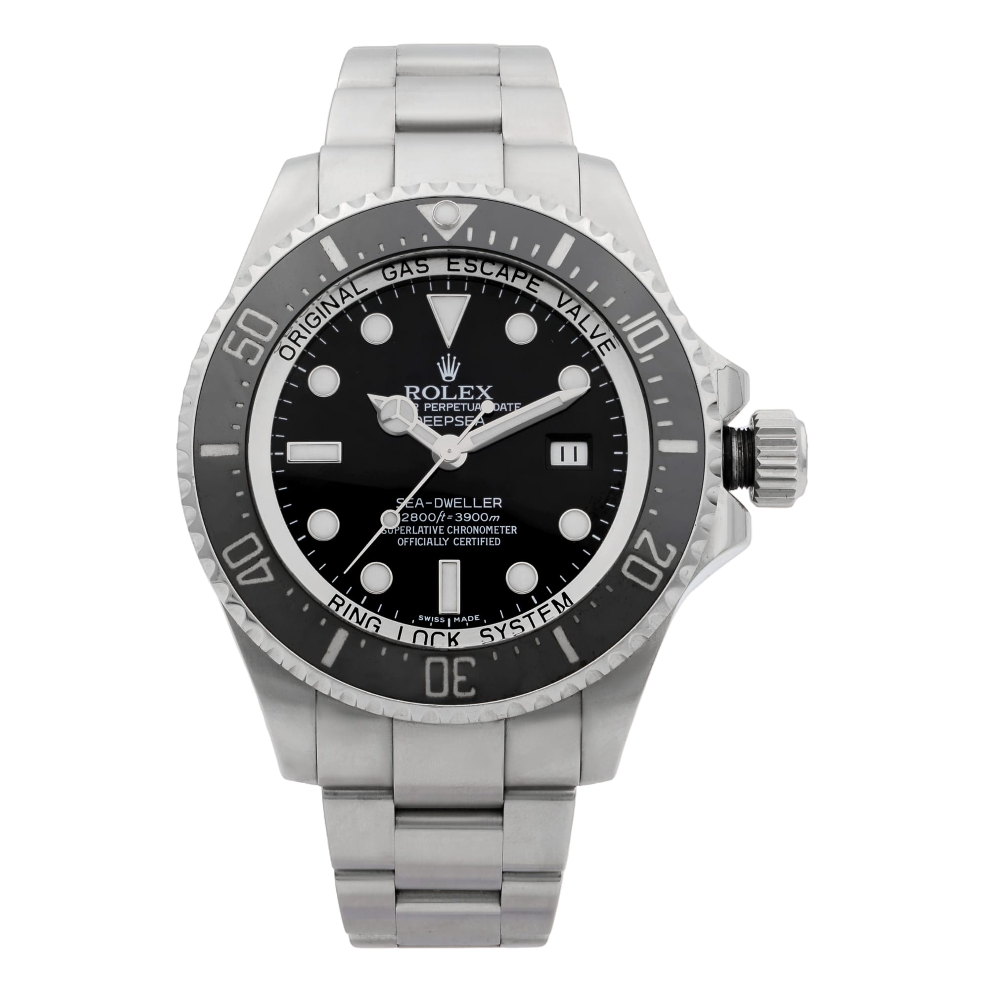 Front Full View Of Rolex 116660 Stainless Steel Watch