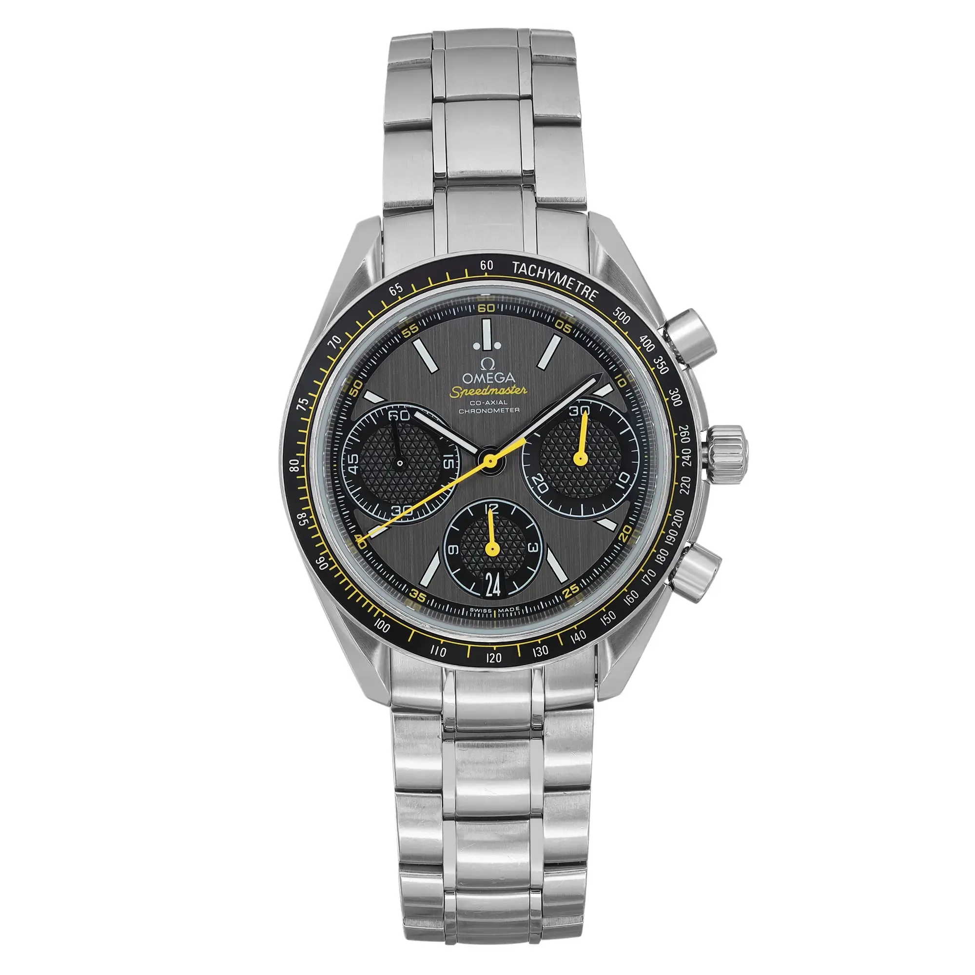 Front Full View Of OMEGA 326.30.40.50.06.001 Stainless Steel Watch