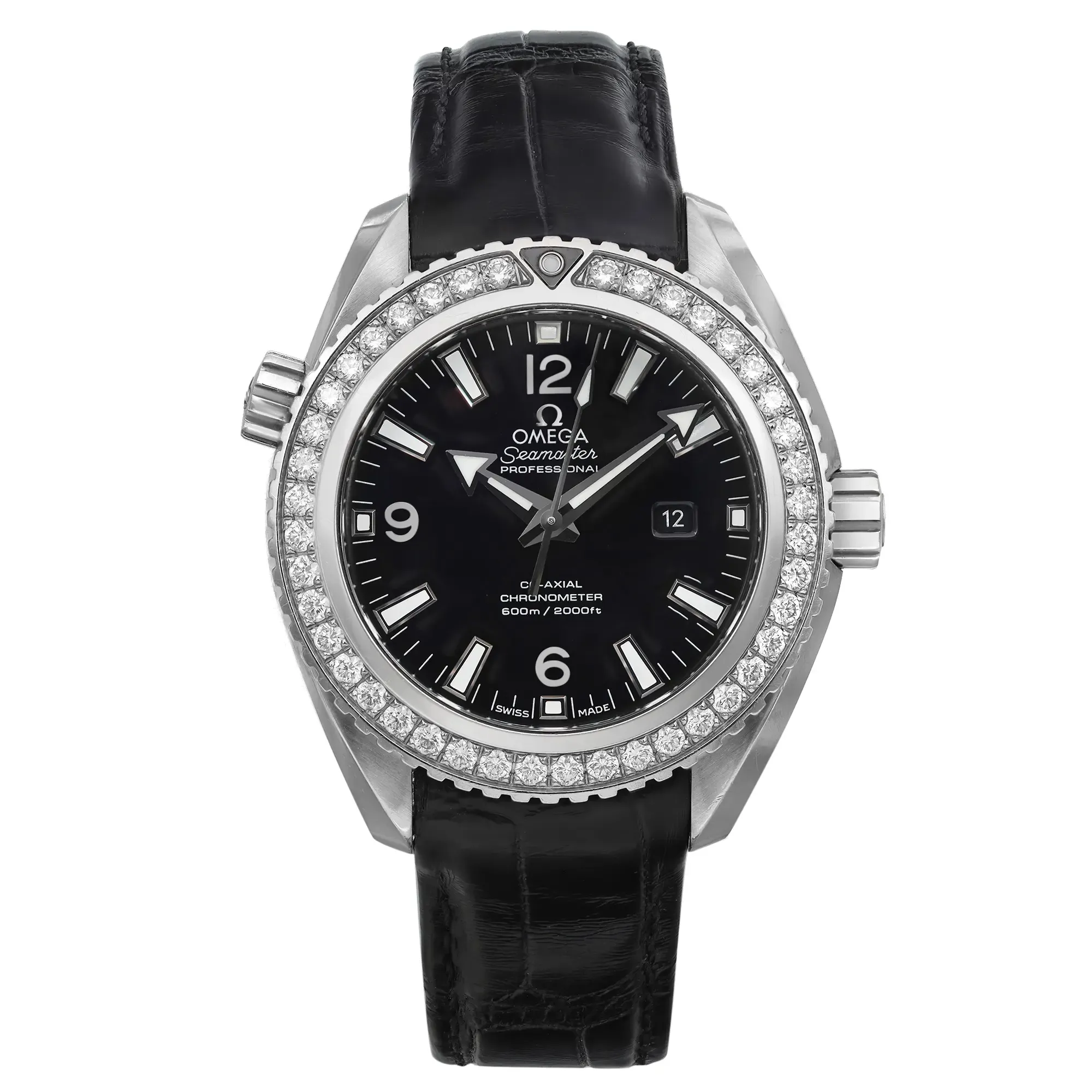Front Full View Of OMEGA 232.18.38.20.01.001 Stainless Steel Watch