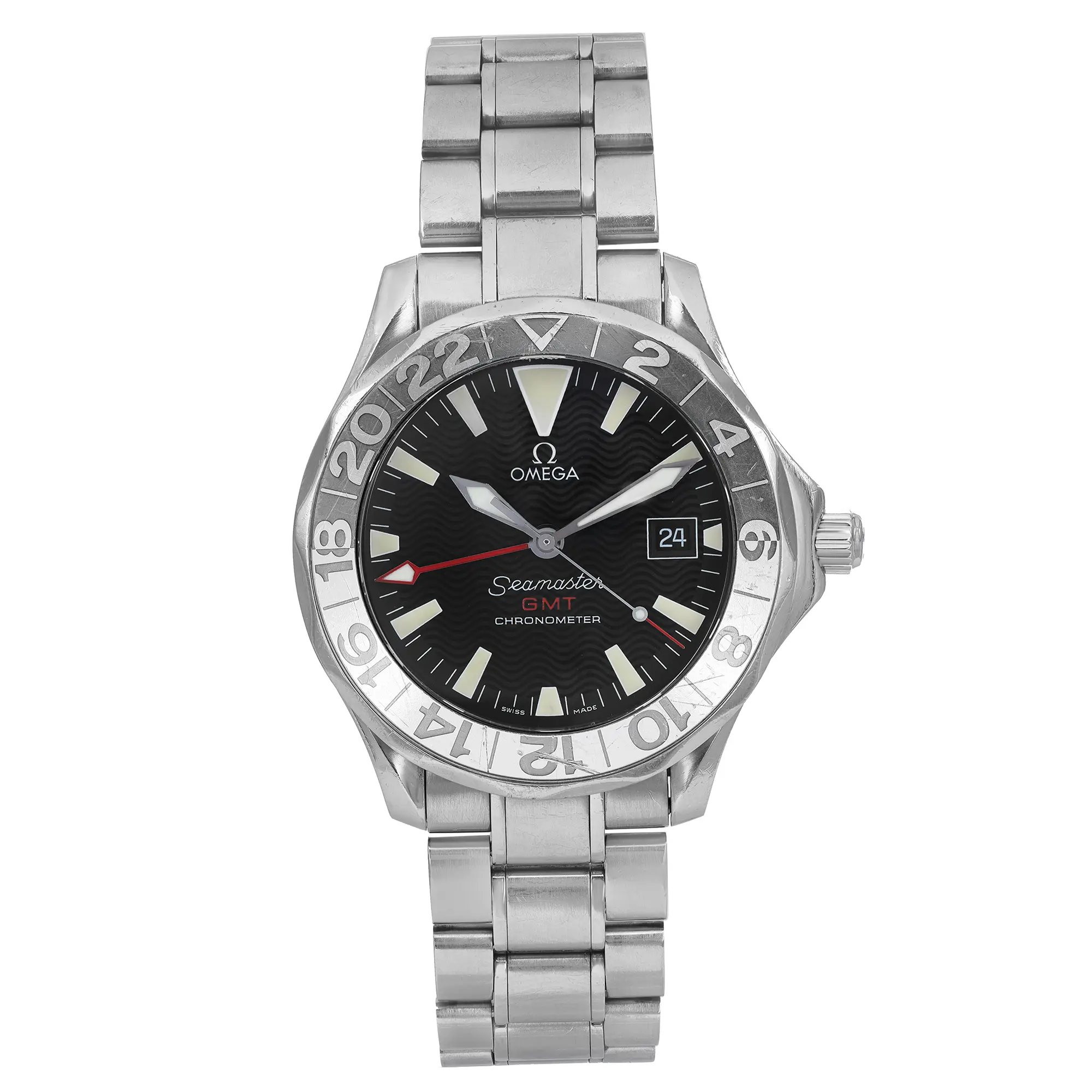 Front Full View Of OMEGA 2234.50 Stainless Steel Watch