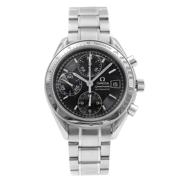 Front Full View Of OMEGA 3513.50.00 Stainless Steel Watch 