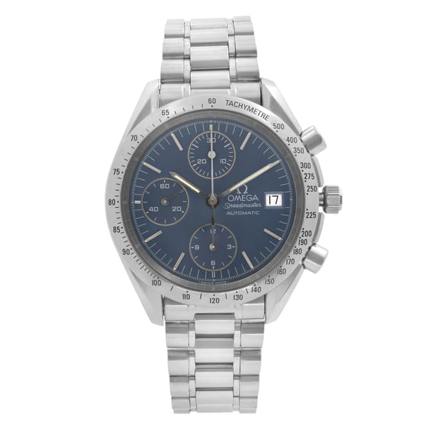 Front Full View Of OMEGA 3511.80.00 Stainless Steel Watch 
