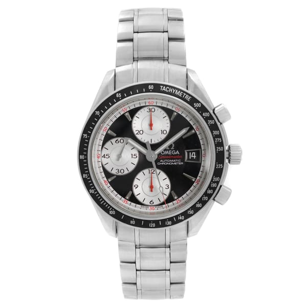 Front Full View Of OMEGA 3210.51.00 Stainless Steel Watch 