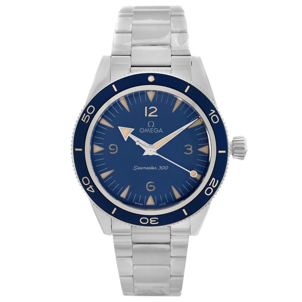 Front Full View Of OMEGA 234.30.41.21.01.001 Stainless Steel Watch 