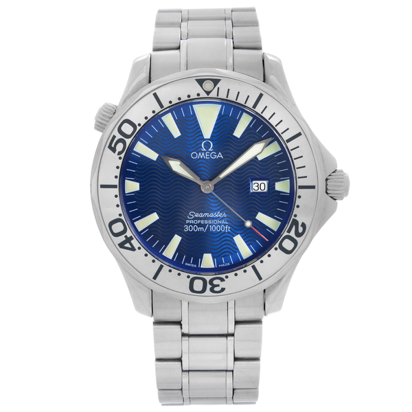 Front Full View Of OMEGA 2265.80.00 Stainless Steel Watch 