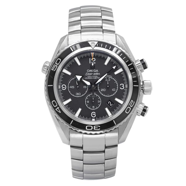 Front Full View Of OMEGA 2210.50.00 Stainless Steel Watch 