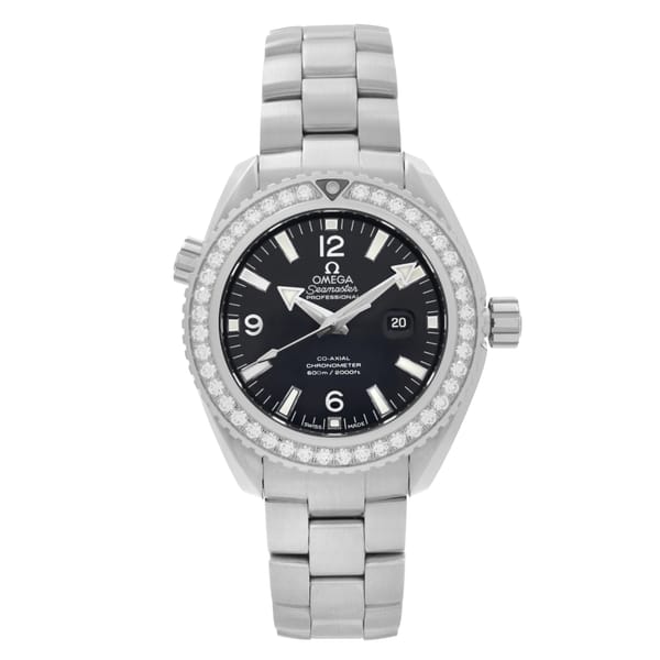Front Full View Of OMEGA 232.15.38.20.01.001 Stainless Steel Watch 