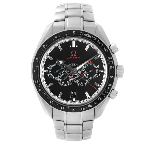 Front Full View Of OMEGA 321.30.44.52.01.001 Stainless Steel Watch 