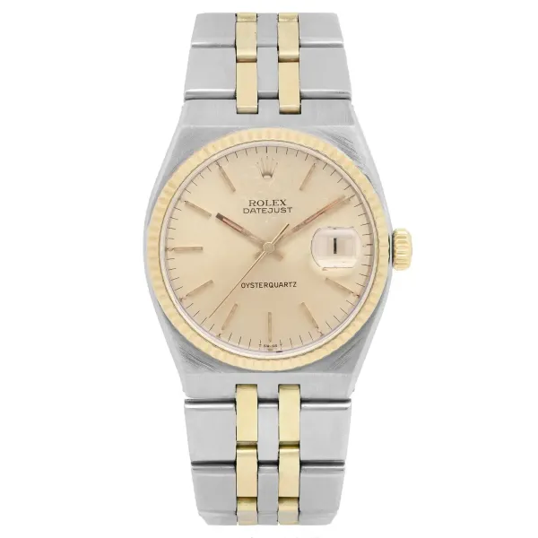 Front Full View Of Rolex 17013 Stainless Steel Watch 