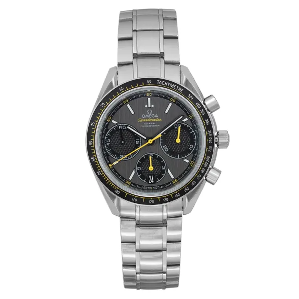 Front Full View Of OMEGA 326.30.40.50.06.001 Stainless Steel Watch 